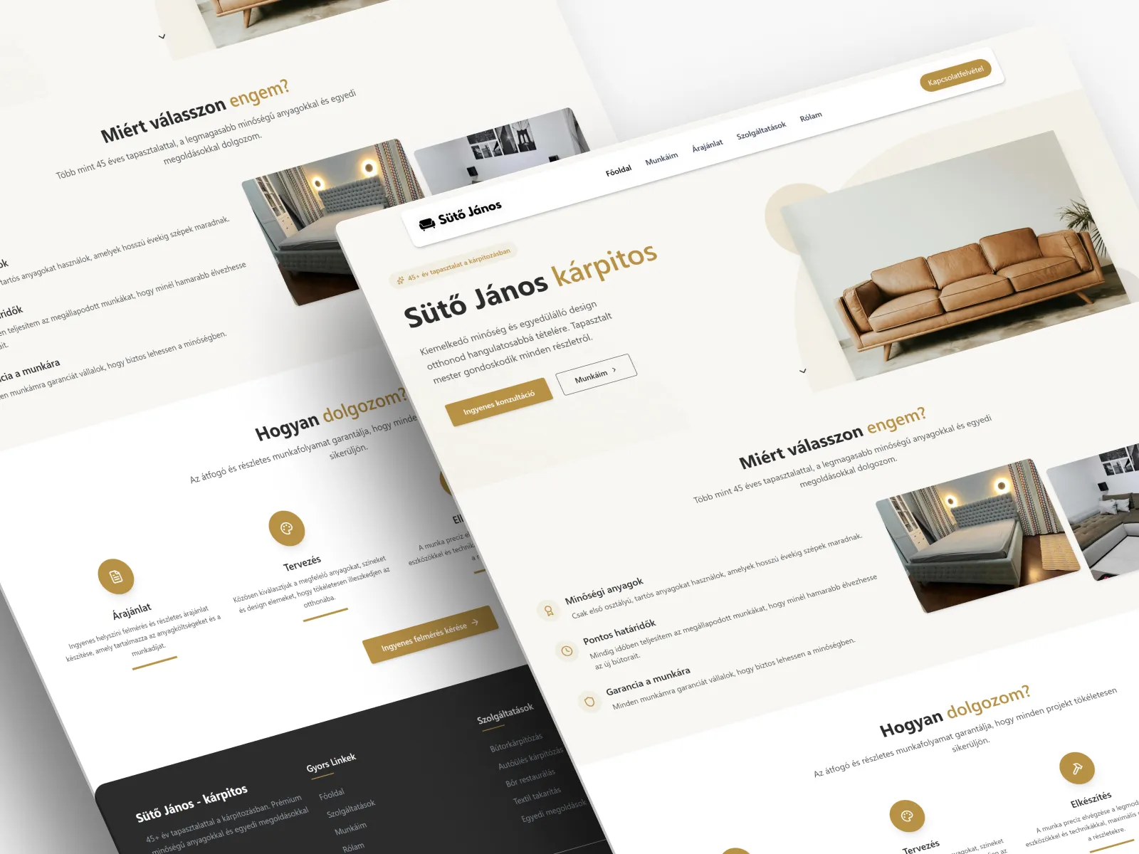 Sütő János - kárpitos