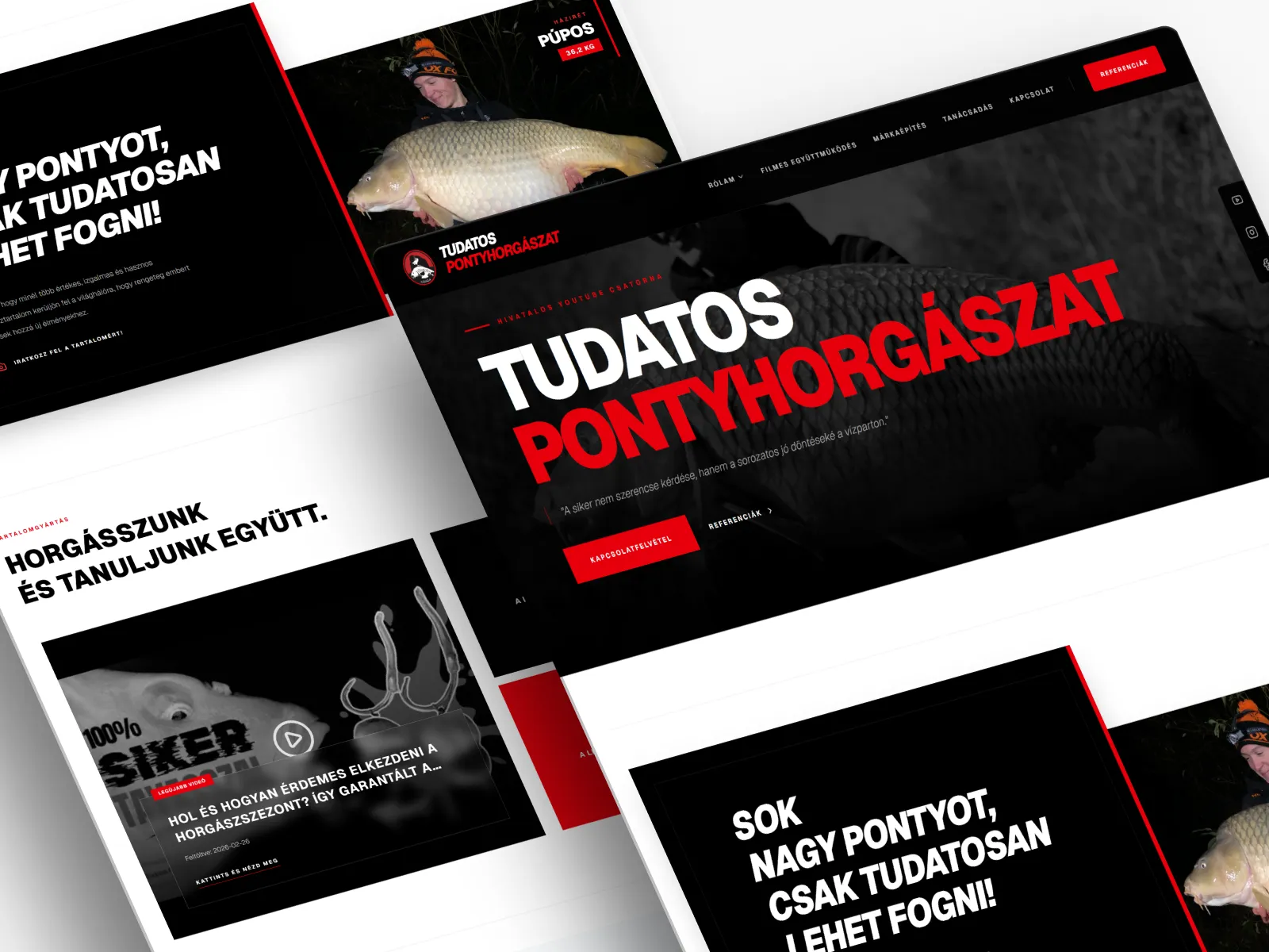 Tudatos Pontyhorgaszat - horgász